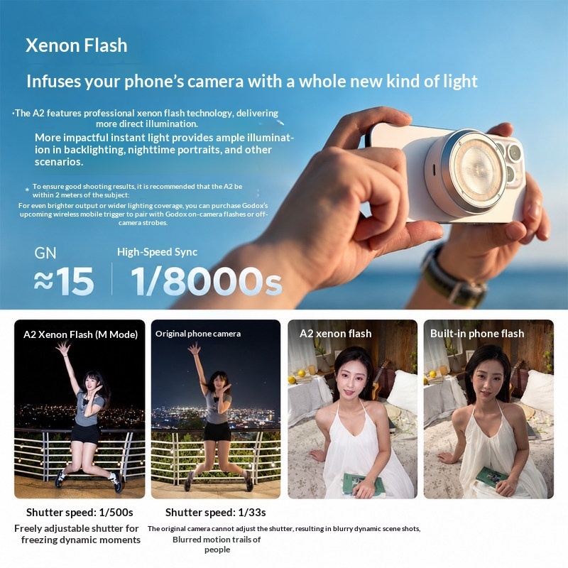 Godox A2 Smartphone Xenon-Blit – Photography Lighting Brands Bewertung und Preis