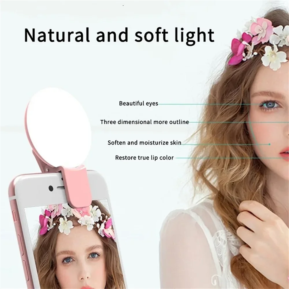 Tragbares Mini-Selfie-Ringlich – Photography Lighting Game Bewertung und Preis