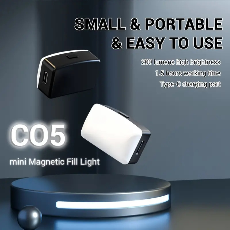 Mini Magnetische LED Selfie Li – Photography Mobile Lighting Bewertung und Preis