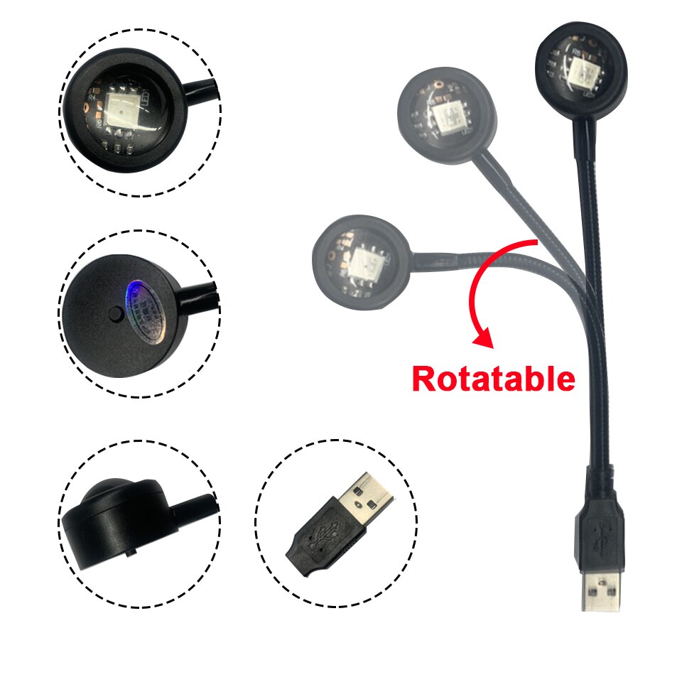 USB LED Sonnenuntergang Licht  – Photography Mobile Lighting Bewertung und Preis